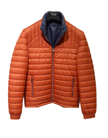 Men Jacket Rust  Basic Light Weight jacket Reversible